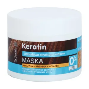 Dr. Santé Keratin masque nourrissant et régénérateur en profondeur pour cheveux fragiles sans éclat 300 ml #108396