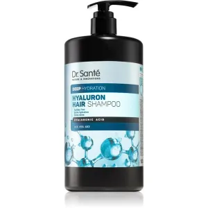 Dr. Santé Hyaluron shampoing pour cheveux secs et ternes qui procure hydratation et brillance 1000 ml