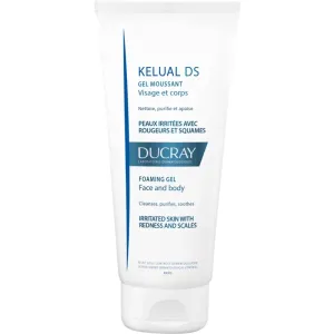 Ducray Kelual DS gel moussant doux pour nettoyer les peaux irritées visage et corps 200 ml