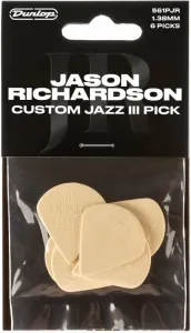 Dunlop Jason Richardson Custom Jazz III 6 pack Médiators