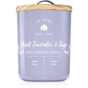 DW Home Farmhouse Dried Lavender & Sage bougie parfumée 108 g