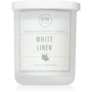 DW Home Signature White Linen bougie parfumée 107 g