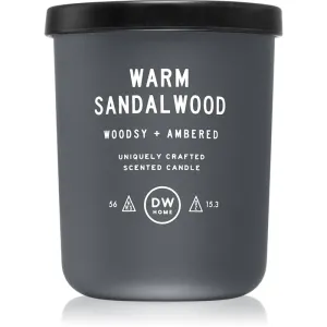 DW Home Warm Sandalwood bougie parfumée avec mèche en bois 434 g