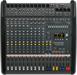 Dynacord PowerMate 1000-3 Tables de mixage amplifiée