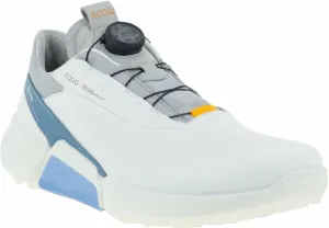 Ecco Biom H4 BOA Mens Golf Shoes White/Retro Blue 40