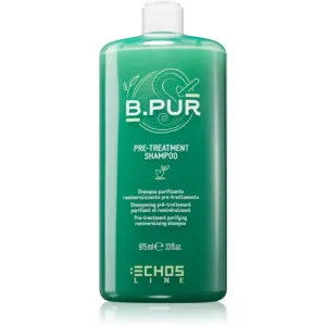 Echosline B. PUR PRE - TREATMENT SHAMPOO shampoing nettoyant en profondeur pour cheveux secs et indisciplinés 975 ml