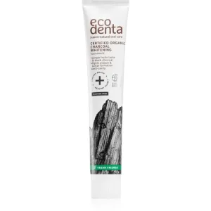 Ecodenta Certified Organic Charcoal whitening dentifrice blanchissant au charbon actif 75 ml