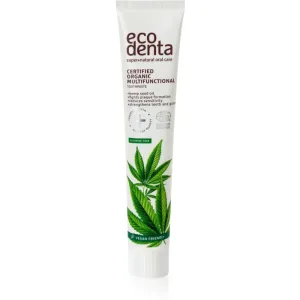 Ecodenta Certified Organic Multifunctional with Hemp dentifrice naturel 75 ml