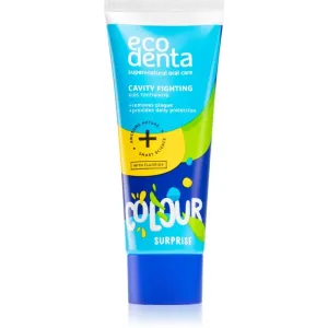 Ecodenta Colour Surprise dentifrice pour enfants contre les caries 75 ml