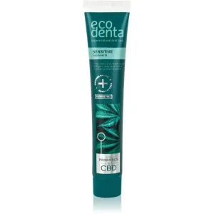 Ecodenta Sensitive CBD dentifrice bio-actif avec CBD 75 ml