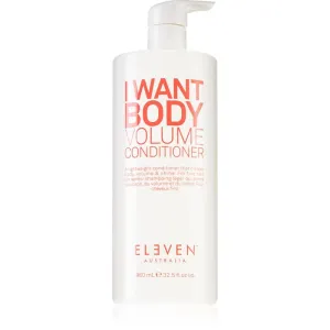 Eleven Australia I Want Body Volume Conditioner après-shampoing volumisant pour cheveux fins 960 ml