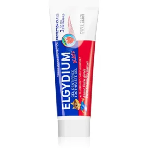 Elgydium Kids dentifrice pour enfants à partir du 36<sup>e</sup> mois saveur Fresh Strawberry 50 ml