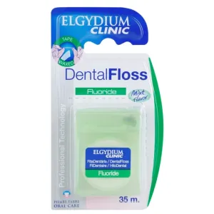 Elgydium Clinic Fluoride fil dentaire saveur Mint Flavor 35 m