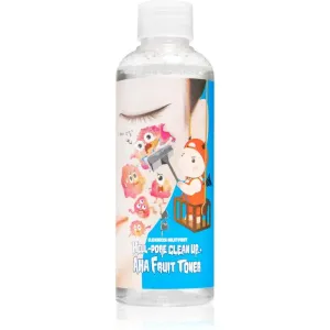 Elizavecca Milky Piggy Hell-Pore Clean Up AHA Fruit Toner lotion tonique anti-pores dilatés effet exfoliant 200 ml