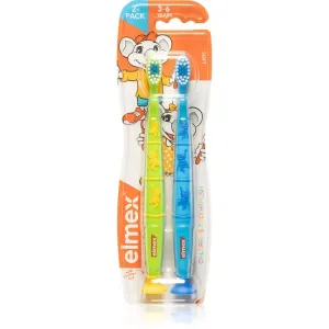 Elmex Children's Toothbrush brosse à dents pour enfants soft 3-6 years 2 pcs