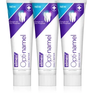 Elmex Opti-namel Daily Repair dentifrice blanchissant 3x75 ml