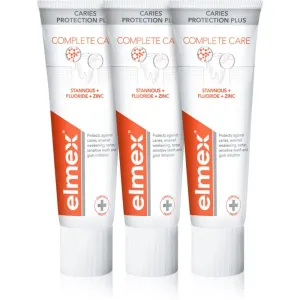 Elmex Caries Protection Complete Care dentifrice rafraîchissant pour une protection complète des dents 3x75 ml