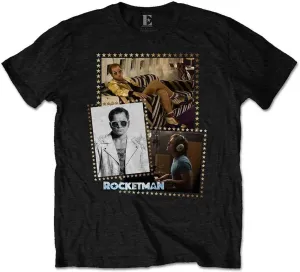 Elton John T-shirt Rocketman Montage Black M