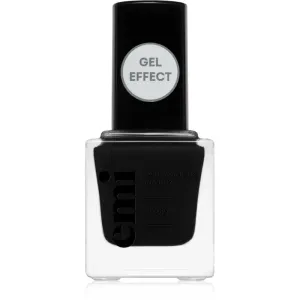 emi E.MiLac Gel Effect Ultra Strong vernis à ongles effet gel sans utilisation de lampe UV/LED teinte Little Black Dress #050 9 ml