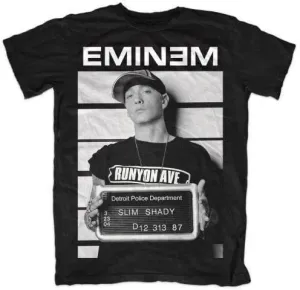 Eminem T-shirt Arrest Black XL #22316
