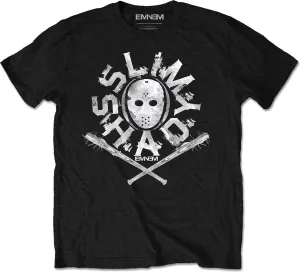 Eminem T-shirt Shady Mask Homme Black M