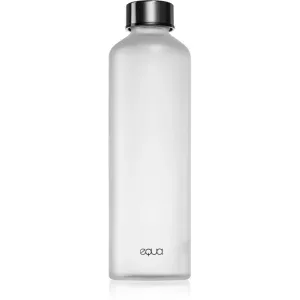 Equa Mismatch bouteille d'eau en verre coloration Velvet Black 750 ml