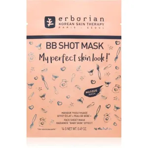 Erborian BB Shot Mask masque tissu illuminateur 14 g