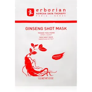 Erborian Ginseng Shot Mask masque tissu effet lissant 15 g
