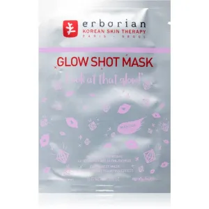 Erborian Shot Mask Look at that glow! masque tissu éclat 15 g