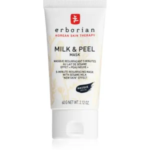 Erborian Milk & Peel masque exfoliant pour une peau lumineuse et lisse 60 g