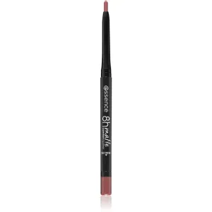 Essence 8h Matte Comfort crayon à lèvres fini mat avec taille-crayon teinte 04 Rosy Nude 0,3 g