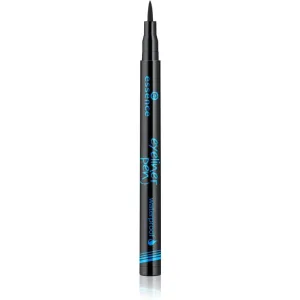 Essence Eyeliner Pen eye-liner résistant à l’eau teinte 01 Black 1 ml #119300
