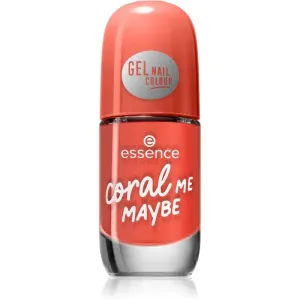 Essence Gel Nail Colour vernis à ongles teinte 52 Coral me maybe 8 ml