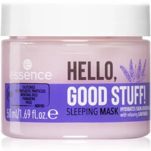 Essence Hello, Good Stuff! masque de nuit hydratant 50 ml