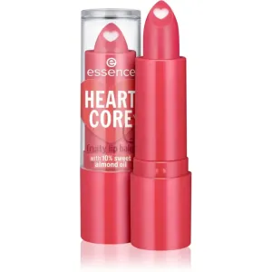 Essence HEART CORE baume à lèvres teinte 02 Strawberry 3 g
