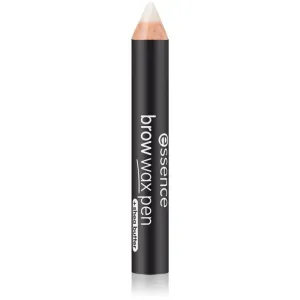 Essence Brow Wax Pen cire fixatrice pour sourcils en crayon teinte 01 transparent 1,2 g