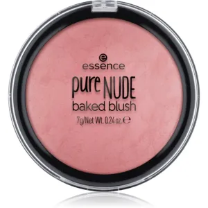 Essence pure NUDE baked blush poudre teinte 07 Cool Coral 7 g