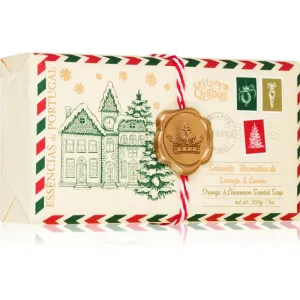 Essencias de Portugal + Saudade Christmas Village Postcard savon solide 200 g