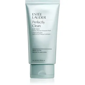 Estée Lauder Perfectly Clean Multi-Action Creme Cleanser/Moisture Mask crème nettoyante pour peaux sèches 150 ml