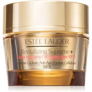 Estée Lauder Revitalizing Supreme+ Global Anti-Aging Cell Power Creme SPF 15 crème multifonctionnelle anti-rides à l'extrait de moringa SPF 15 50 ml