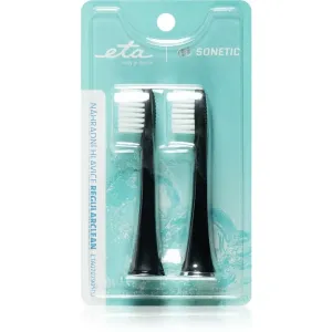 ETA Sonetic Regular Clean 0707 90500 têtes de remplacement pour brosse à dents for ETA370790010, ETA770790000 2 pcs