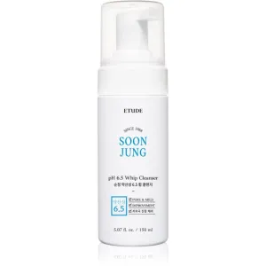 ETUDE SoonJung pH 6.5 Whip Cleanser mousse nettoyante douce pour peaux sensibles et irritées 150 ml