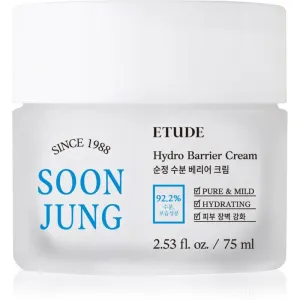 ETUDE SoonJung Hydro Barrier Cream crème protectrice et apaisante intense pour peaux sensibles et irritées 75 ml