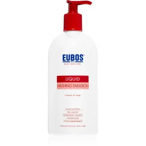 Eubos Basic Skin Care Red émulsion lavante sans parabène 400 ml
