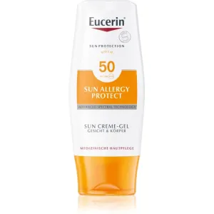 Eucerin Sun Allergy Protect crème-gel protectrice solaire anti-allergie solaire SPF 50 150 ml #112186