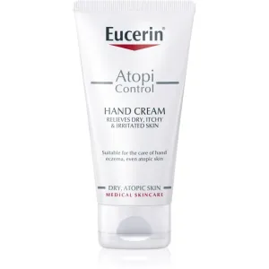 Eucerin AtopiControl crème mains pour peaux sèches à atopiques à l'extrait d'avoine 75 ml #109793