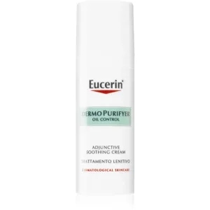 Eucerin Dermo Purifyer Oil Control crème adoucissante pour peaux sèches et irritées après un traitement anti-acné 50 ml