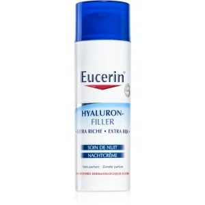 Eucerin Hyaluron-Filler crème de nuit anti-rides pour peaux sèches à très sèches 50 ml
