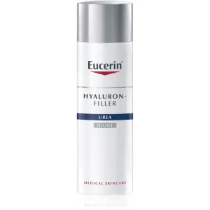 Eucerin Hyaluron-Filler Urea crème de nuit anti-rides pour peaux très sèches 50 ml