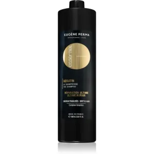 EUGÈNE PERMA Essential Keratin shampoing régénérant pour cheveux fins et abîmés 1000 ml